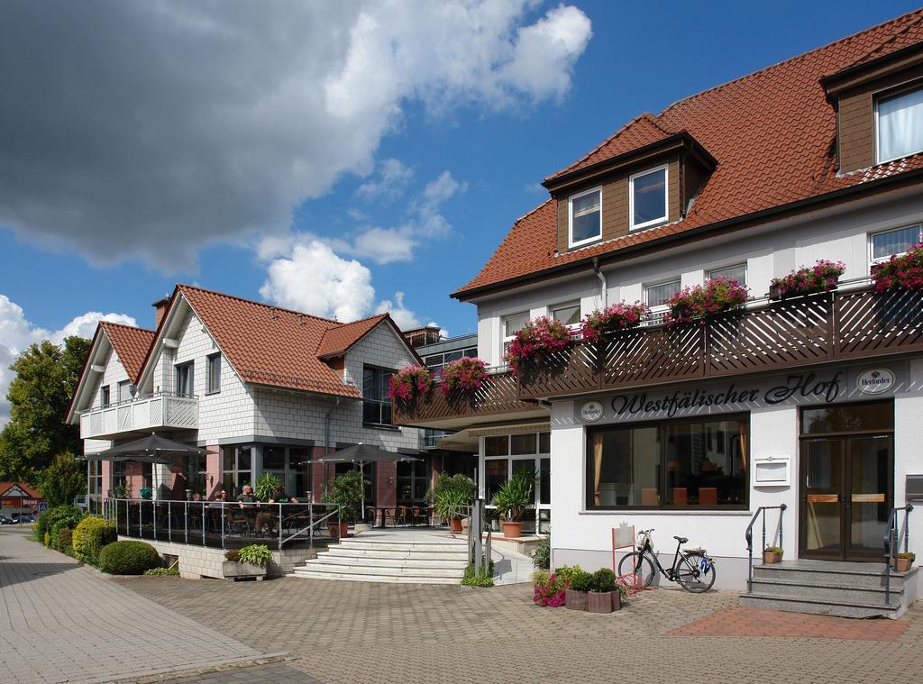 Westfaelischer Hof Lügde Eksteriør billede